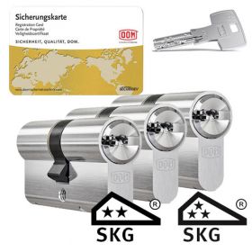 Dom IX Teco SKG2 - 3 cilinders met 9 sleutels
