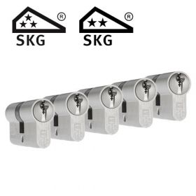 Dom Plura SKG3 - 5 cilinders met 15 sleutels