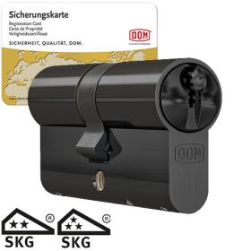 Dom Sigma Plus SKG2 zwart - 1 cilinder met 3 sleutels