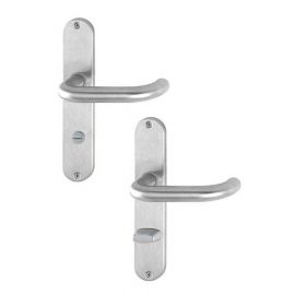 Hoppe Paris WC deurbeslag RVS