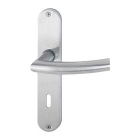 Hoppe Trondheim Binnendeurbeslag met sleutelgat RVS