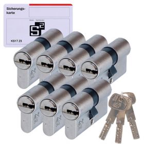 Iseo R7 SKG3 - 7 cilinders met 6 sleutels