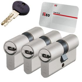 Iseo R7 SKG3 - 3 cilinders met 6 sleutels