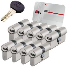 Iseo R7 SKG3 - 9 cilinders met 6 sleutels