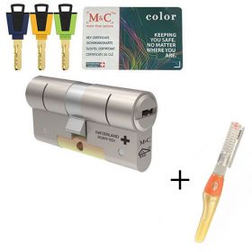 M&C Color+ SKG3 - 1 cilinder met 3 sleutels