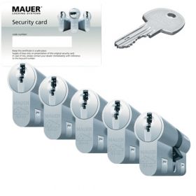 Mauer DT1+ SKG3 - 5 cilinders met 15 sleutels