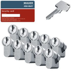 Mauer MLS FP2 SKG3 - 10 cilinders met 30 sleutels