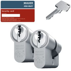 Mauer MLS FP2 SKG3 - 2 cilinders met 6 sleutels