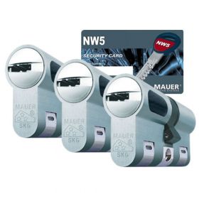 Mauer New Wave 5 SKG3 - 3 cilinders met 9 sleutels