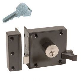 Mauer Standaard oplegslot SKG2 bruin