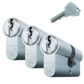 Mauer Standaard SKG2 - 3 cilinders met 9 sleutels