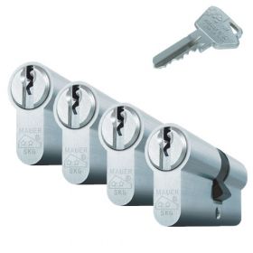 Mauer Standaard SKG2 - 4 cilinders met 12 sleutels