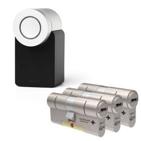 Nuki 2.0 Smart Lock + 3x M&C Color+ cilinder SKG3