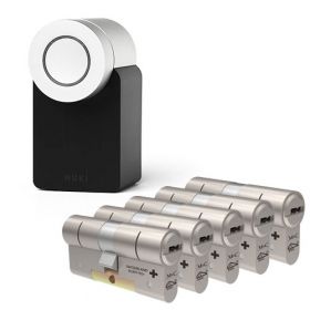 Nuki 2.0 Smart Lock + 5x M&C Color+ cilinder SKG3