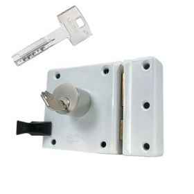 Abus Vela 1000 oplegslot SKG2 wit