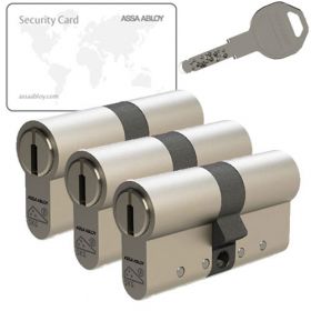 Assa Abloy K800 SKG3 - 3 cilinders met 9 sleutels