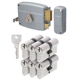 AXA Security oplegslot - 6x cilinder