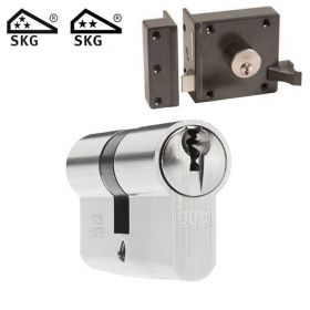 DOM oplegslot bruin + 1x DOM Sigma Plus cilinder