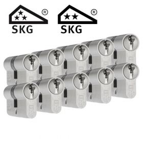 Dom Plura SKG3 - 10 cilinders met 30 sleutels