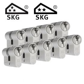 Dom Plura SKG3 - 9 cilinders met 27 sleutels