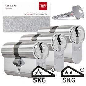 DOM rs Sirius SKG3 - 3 cilinders met 9 sleutels