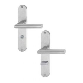 Hoppe Amsterdam WC deurbeslag RVS