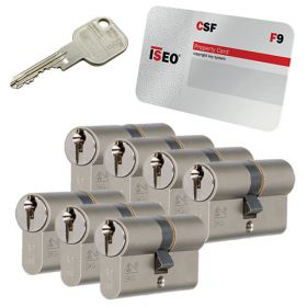 Iseo F9 SKG3 - 7 cilinders met 6 sleutels