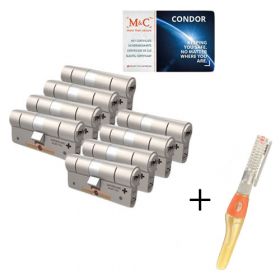 M&C Condor SKG3 - 8 cilinders met 8 sleutels