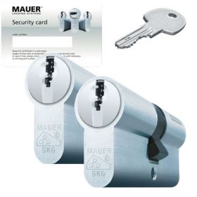 Mauer DT1 SKG3 - 2 cilinders met 6 sleutels