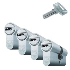 Mauer Elite 1 SKG2 - 4 cilinders met 12 sleutels