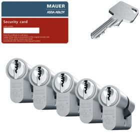 Mauer MLS FP2 SKG3 - 5 cilinders met 15 sleutels