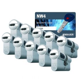 Mauer New Wave 4 SKG3 - 10 cilinders met 30 sleutels