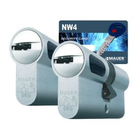 Mauer New Wave 4 SKG3 - 2 cilinders met 6 sleutels