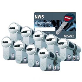 Mauer New Wave 5 SKG3 - 9 cilinders met 27 sleutels
