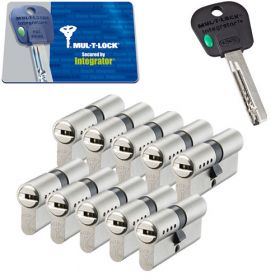 Mul-T-Lock Integrator SKG3 - 10 cilinders met 5 sleutels