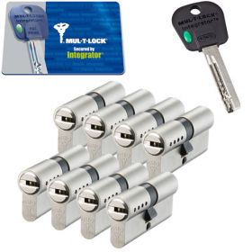 Mul-T-Lock Integrator SKG3 - 8 cilinders met 5 sleutels