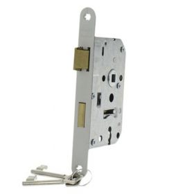 Nemef 1266/4 dag- en nacht klavierslot afgerond PC56 doornmaat 50 mm