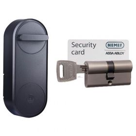 Yale Linus smart lock zwart + 1x Nemef NF3 cilinder SKG3