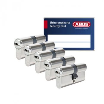Abus Vela 1000 SKG3 - 5 cilinders met 15 sleutels