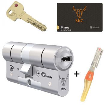 M&C Minos SKG3 - 1 cilinder met 3 sleutels